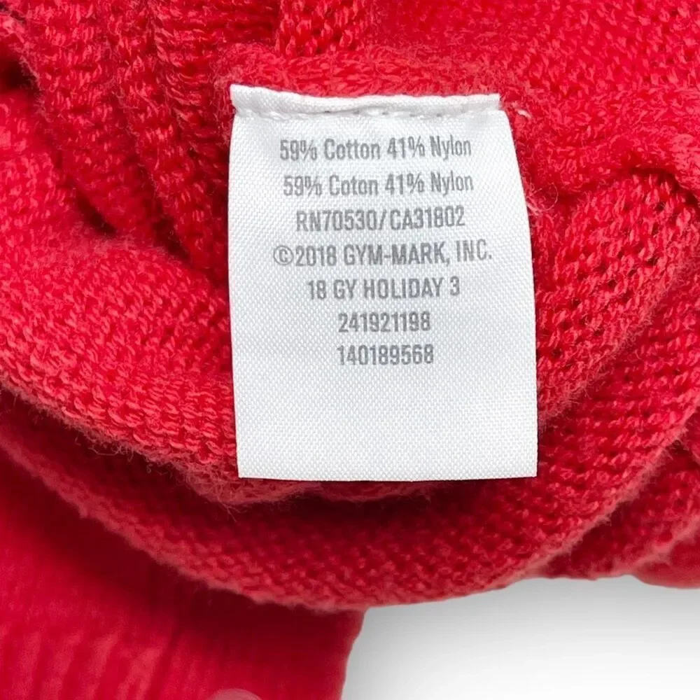 Gymboree Knit Red Rainbow Romper One Piece Baby Size 3-6 Months
